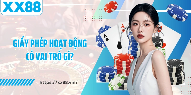 Giấy phép hoạt động có vai trò gì?